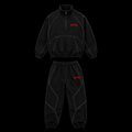 MAJOR RED AND BLACK NLYON TRACKSUIT