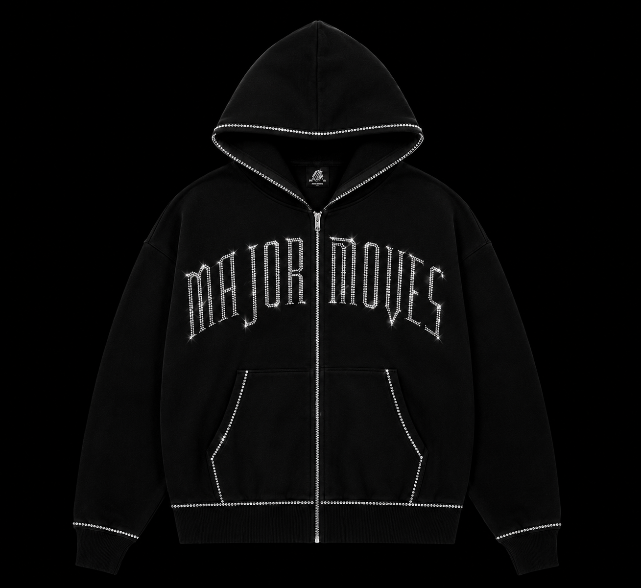 MAJOR MOVES ZIP UP HOODIE